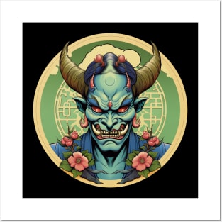 Hannya Ghost Samurai Posters and Art